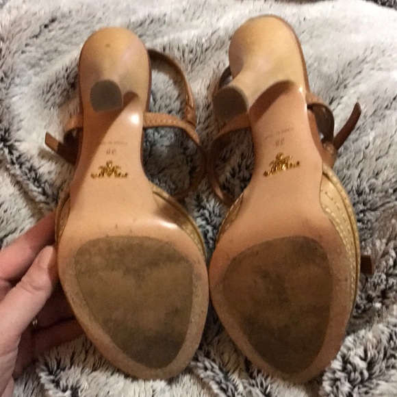Prada Tan Heels - Picture 5 of 6